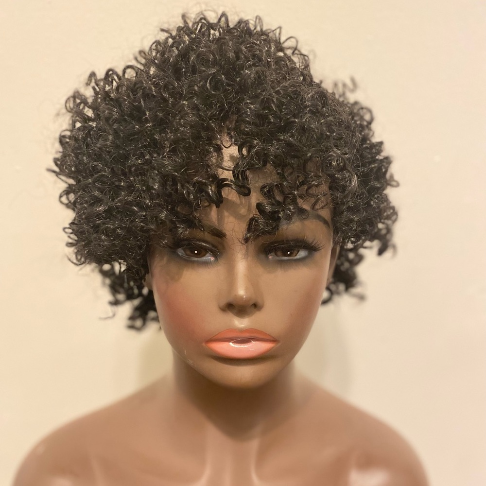 COPY - Short curly synthetic wig